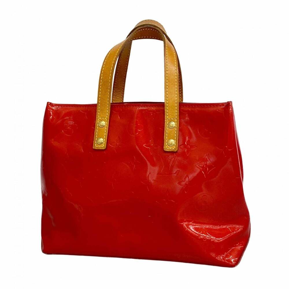 Louis Vuitton Vernis Lead PM handbag, M91088, Rouge, for women.